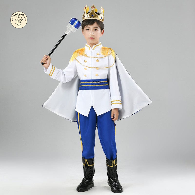 Déguisement roi Enfant Rouge avec Cape