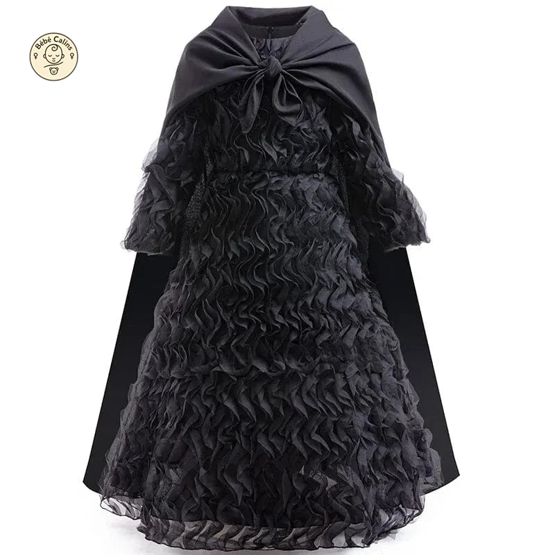 Déguisement de Sorcière Halloween Enfant Robe Noire