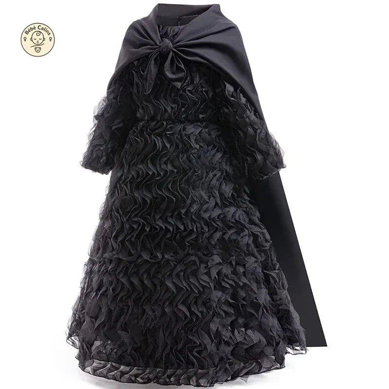 Déguisement de Sorcière Halloween Enfant Robe Noire