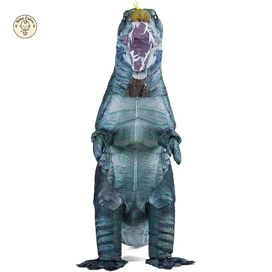 Déguisement dinosaure réaliste adulte