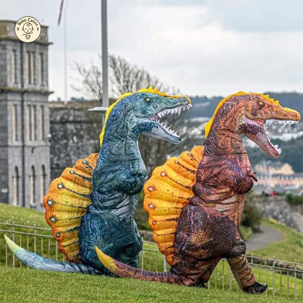 Déguisement dinosaure réaliste adulte