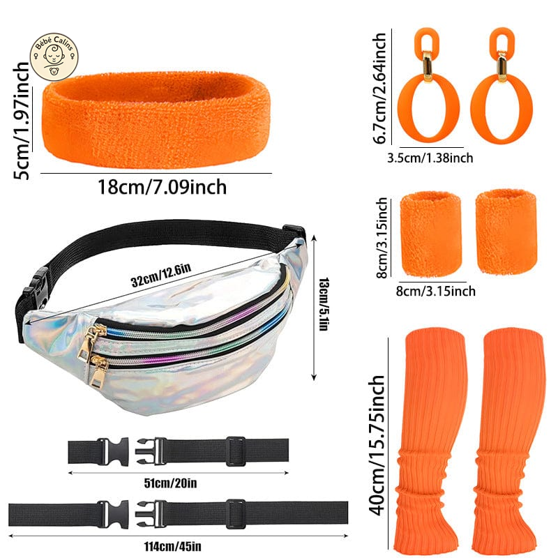 Déguisement année 80 accessoires pour femme