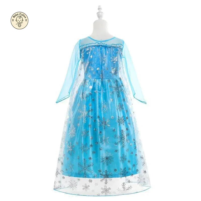 Déguisement Princesse Elsa Enfant Déguisement Bleu