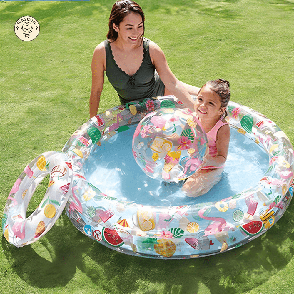 Piscine bébé et enfant avec accessoires