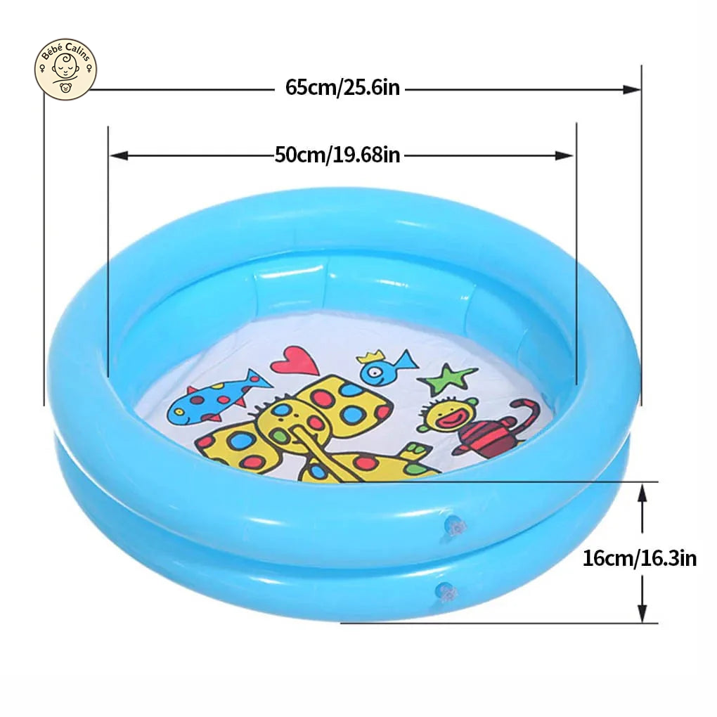 Piscine gonflable pour bébé imprimé animaux