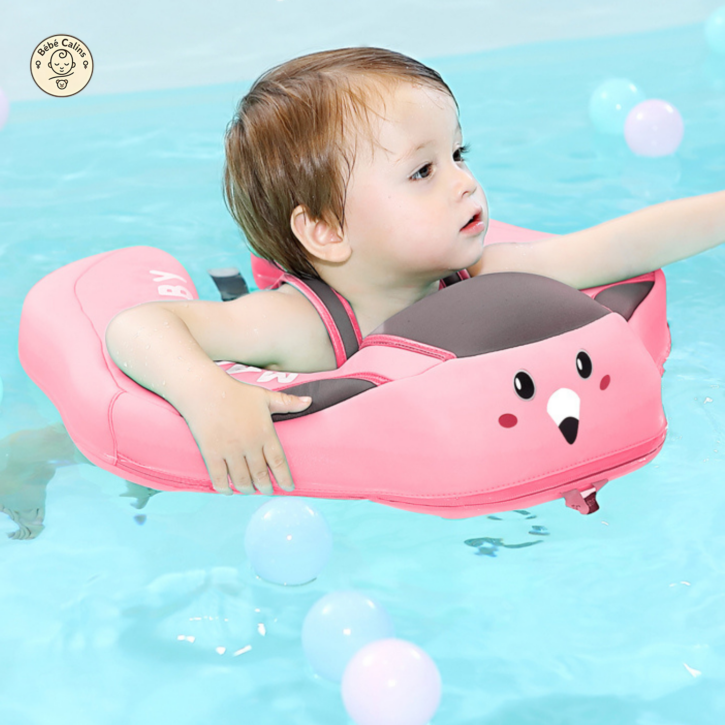 Bouée Bébé Flotteur avec Ombrelle