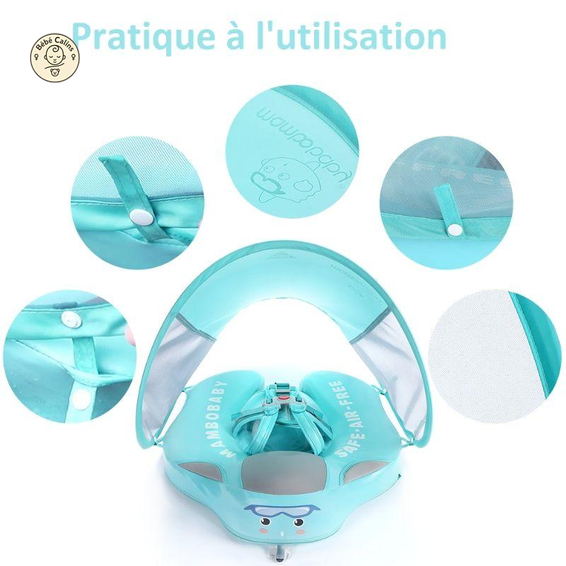 Bouée Bébé Flotteur avec Ombrelle