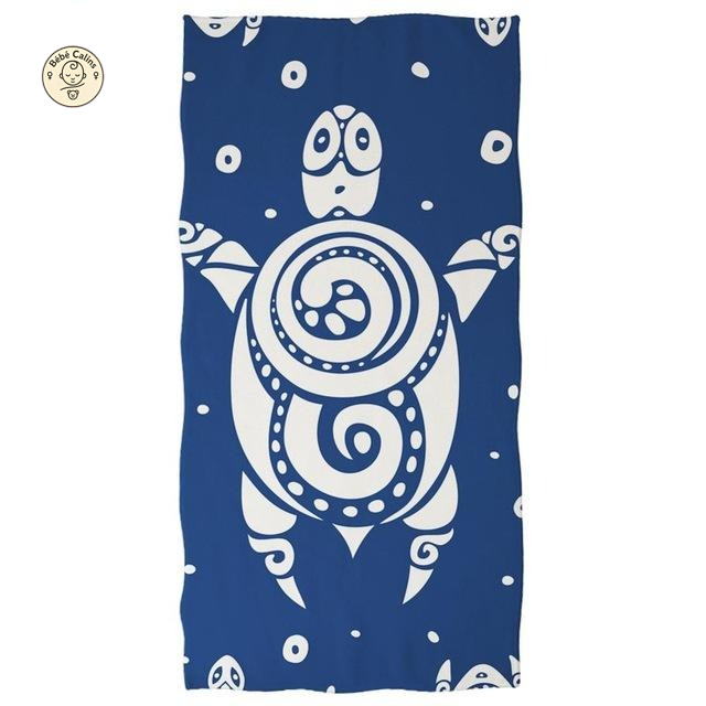 Serviette Tortue de Plage - Maori