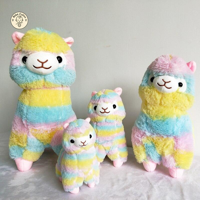 Peluche Alpaga Rainbow | Bébé Calins