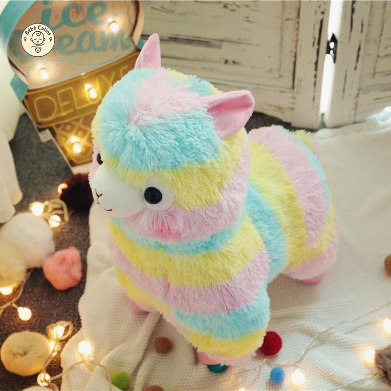 Peluche Alpaga Rainbow | Bébé Calins