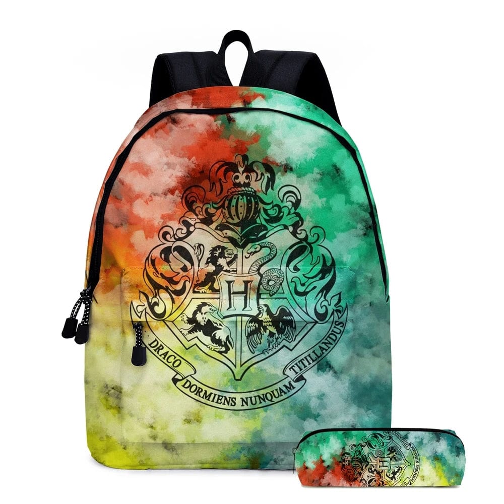 Cartable Magique Harry Potter Coloré avec Trousse Inclus !