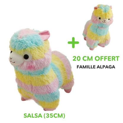 Peluche Alpaga Rainbow | Bébé Calins