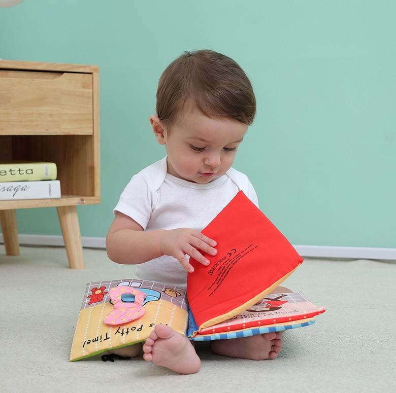 Livre d'Éveil en Tissu | Bébé Calins