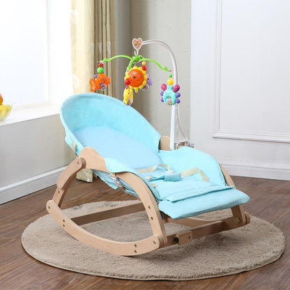 ECOWOOD - Balancelle Bébé Pliable en Bois | Bébé Calins