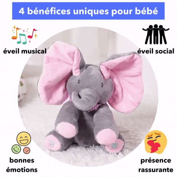 L'éléphant Bibou en Français | Bébé Calins