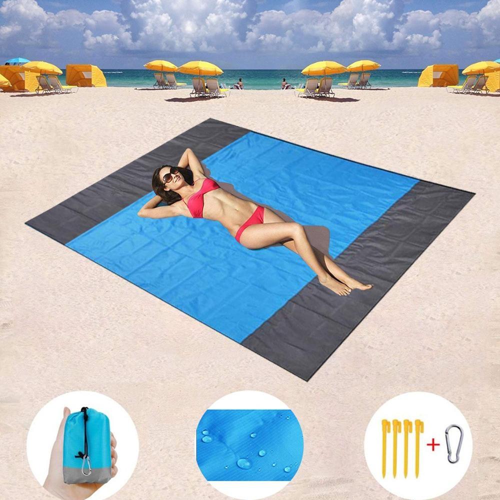 Grande serviette de plage<br>imperméable