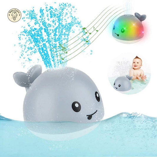 Baleine d'Éveil - Jouet de Bain Amusant et Éducatif