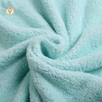 Cape de bain pour bébé en microfibre ultra douce et cocooning