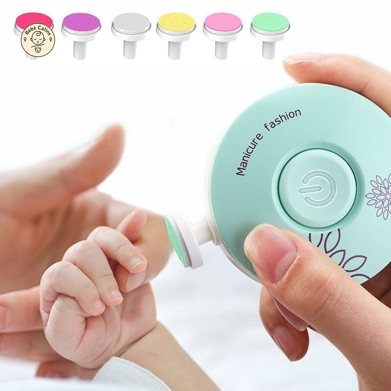 Coupe-ongles électrique 6-en-1 pour bébé : le soin des ongles simplifié !
