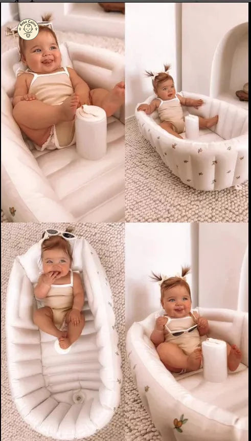 Baignoire portable et gonflable pour bébés