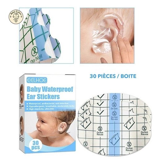 30 Patchs Imperméables - Protection Idéale pour les Oreilles de Bébé