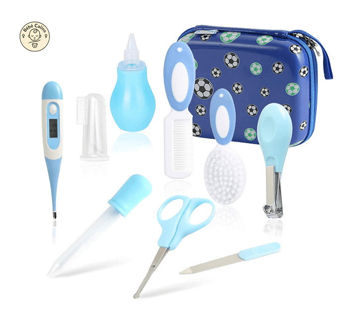Trousse de soin complète pour bébé 24-en-1 : Manucure et pédicure essentielles!