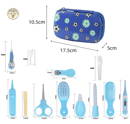 Trousse de soin complète pour bébé 24-en-1 : Manucure et pédicure essentielles!
