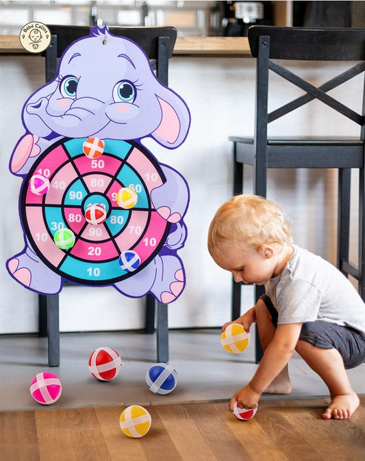 Ciblette Animaux - Jeu de fléchette montessori