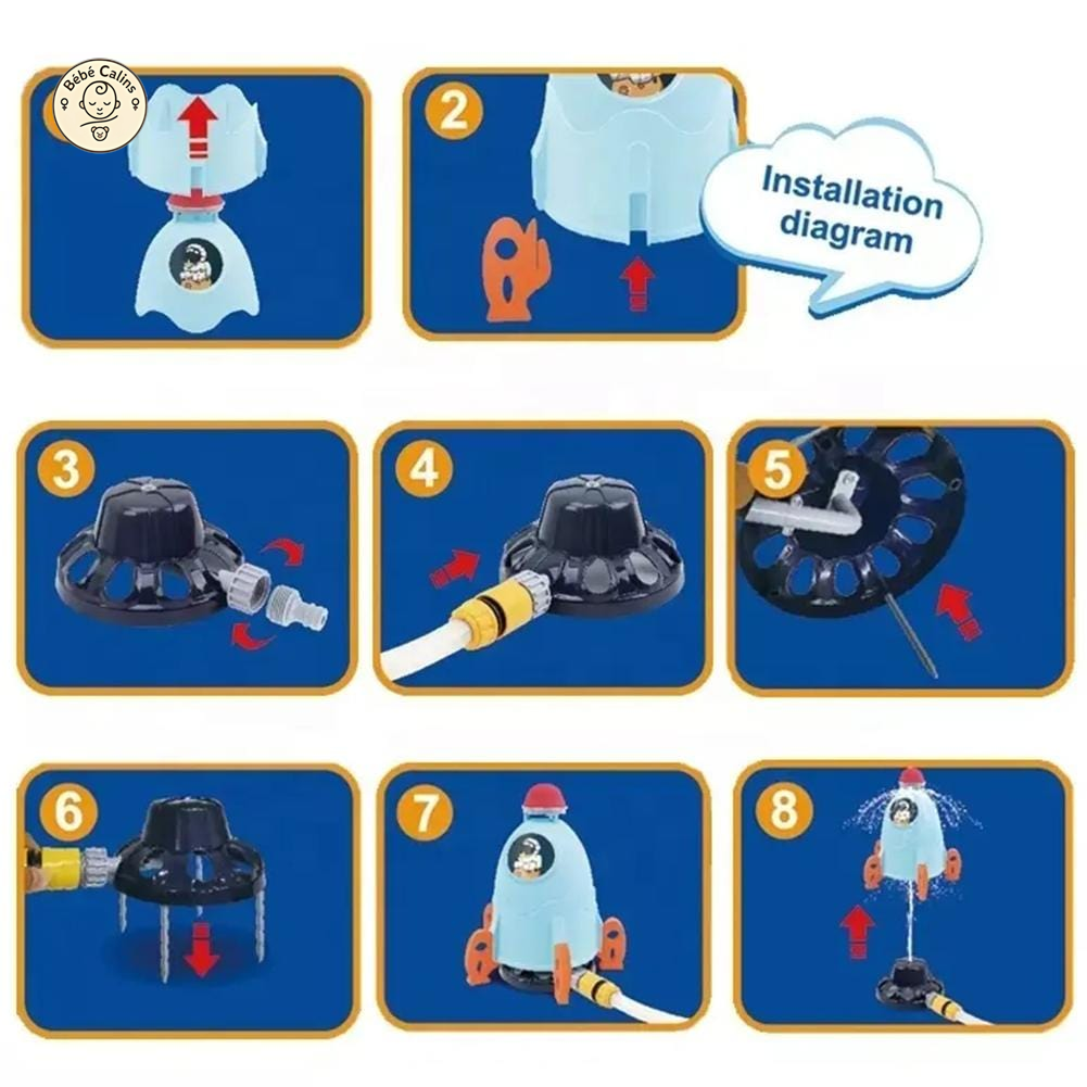 WaterRocket - Jouet d'été éducatif et social