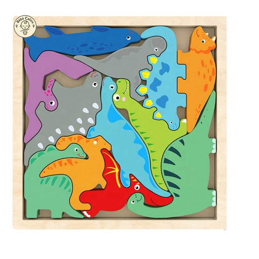 Puzzle en bois et jouets à empiler