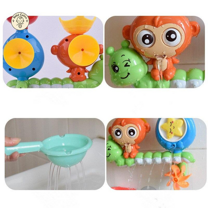 Chenille et Singe Jouet de Bain