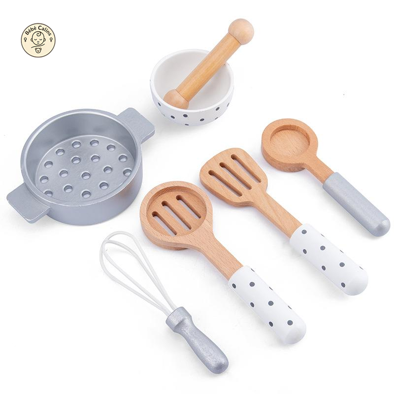 Ensemble Petit Déjeuner en Bois