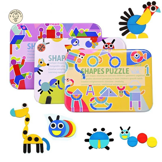 Coffret Puzzle Montessori avec Cartes