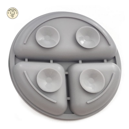 Assiette silicone à ventouse