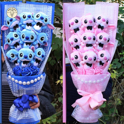 Peluche Stitch Bouquet Cadeau