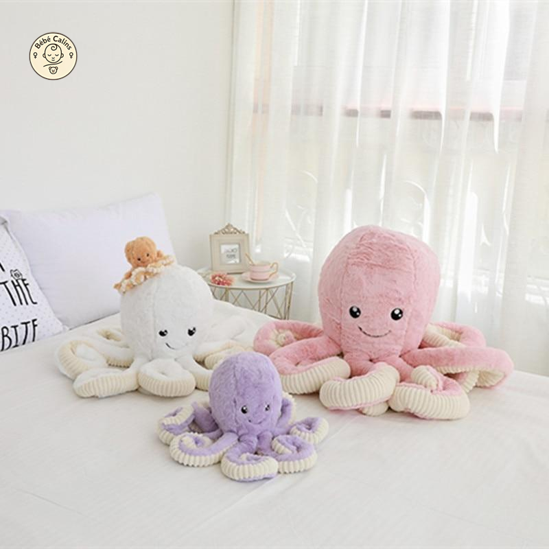 Peluche Poulpe Colorée Ultra Douce
