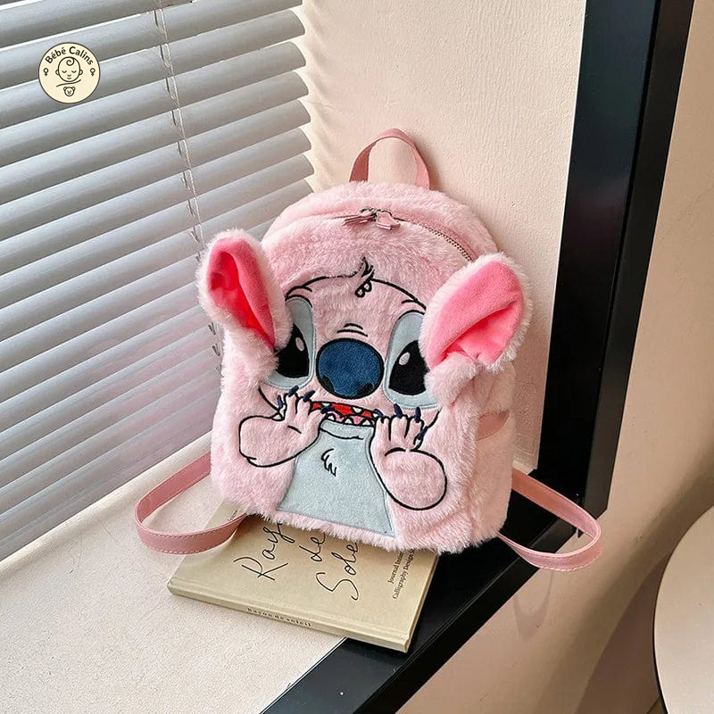 Cartable Stitch Kawaii en Peluche