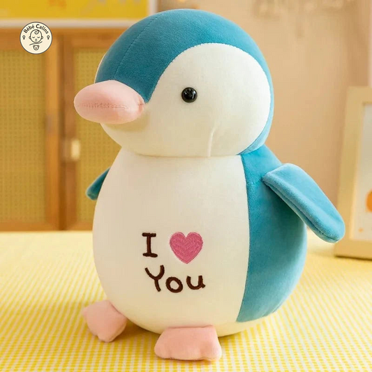 Peluche pingouin Love