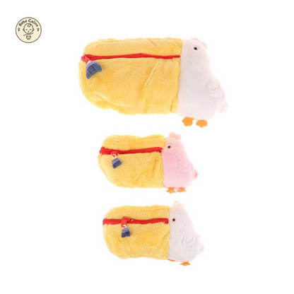 Trousse kawaii pelican en peluche