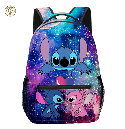 Cartable Galaxie Romantique à Couture Élégante