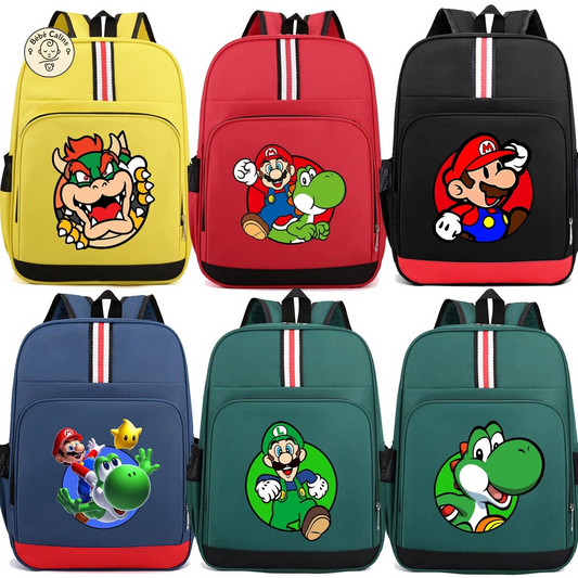 Cartable Mario - Sac à Dos Inspiré du Jeu Vidéo!