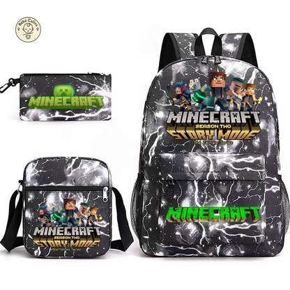 Cartable Minecraft Éblouissant en Haute Qualité