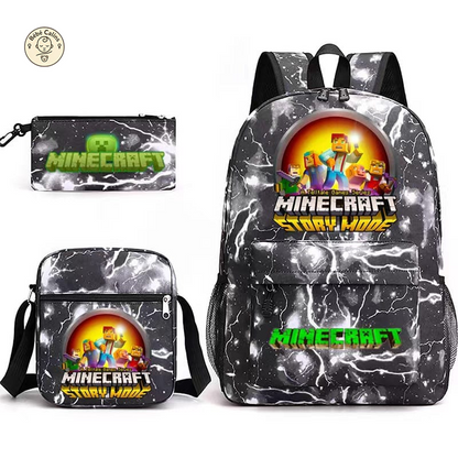 Cartable Minecraft Éblouissant en Haute Qualité
