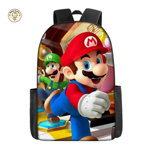 Sac à dos Mario Éblouissant avec Imprimé Fantastique