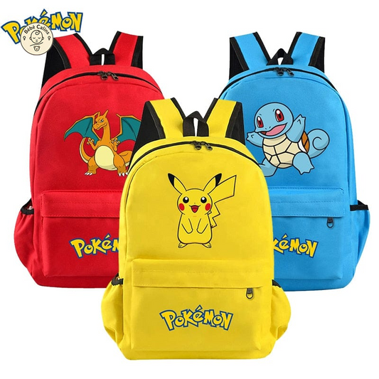 Cartable Pokemon imperméable et tendance