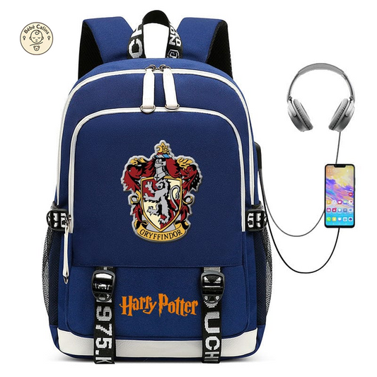 Cartable Harry Potter aux Illustrations Évocatrices des Scènes du Film