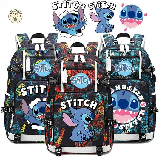 Sac à Dos Stitch Renforcé au Design Unique