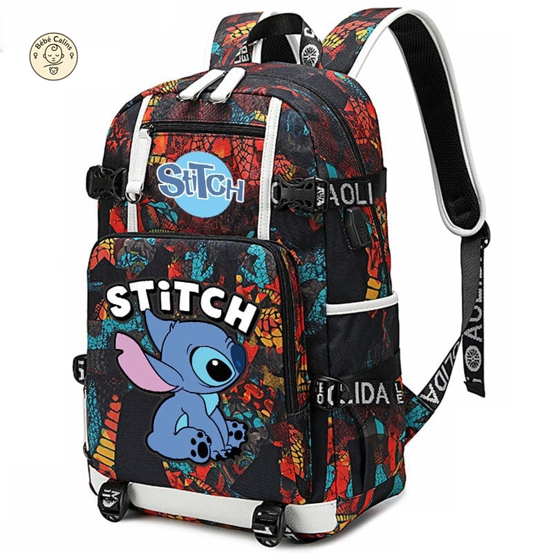 Sac à Dos Stitch Renforcé au Design Unique