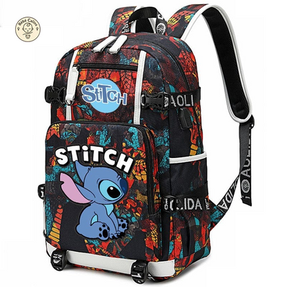 Sac à Dos Stitch Renforcé au Design Unique