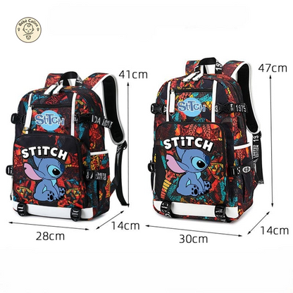 Sac à Dos Stitch Renforcé au Design Unique